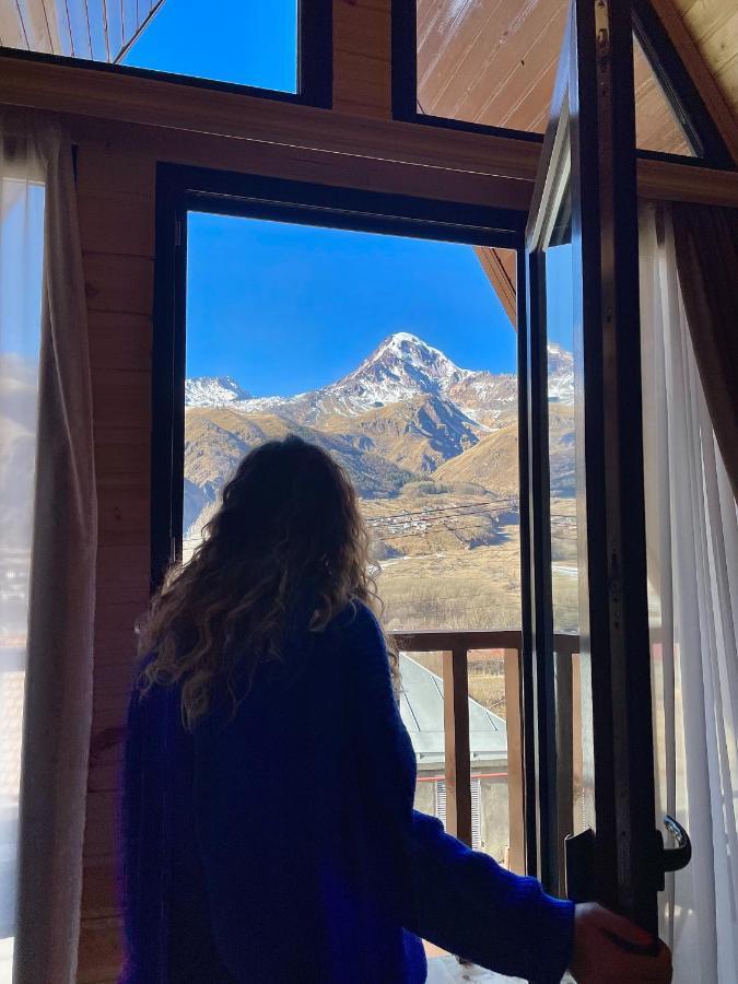 Twin Cottages Kazbegi Stepantsminda Exterior foto